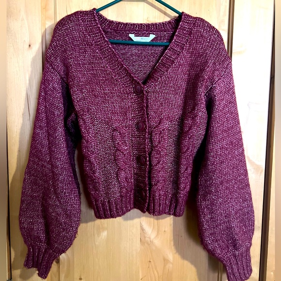 Wine Colored Sweater - Picture 1 of 3